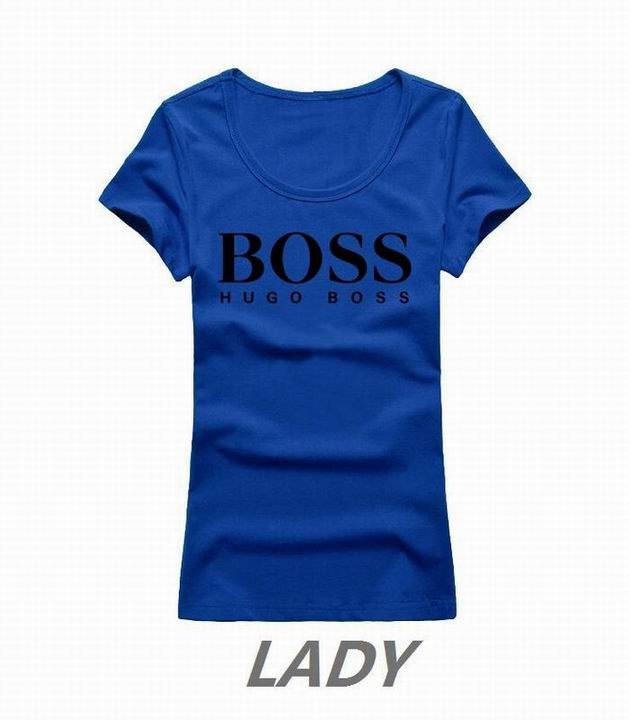 BOSS short round collar T woman S-XL-041